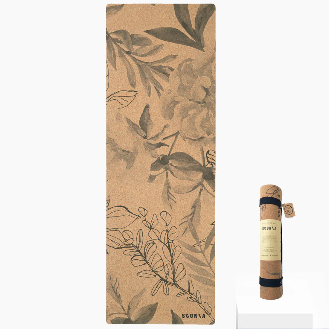 Blossom Cork Yoga Mat | 4.5MM