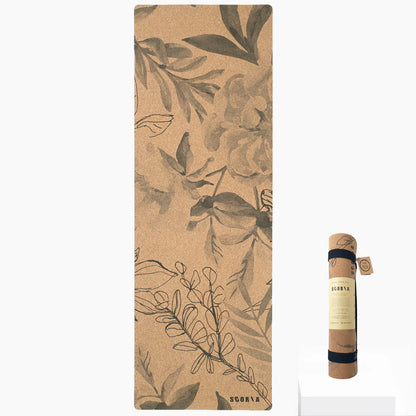 Blossom Cork Yoga Mat | 4.5MM