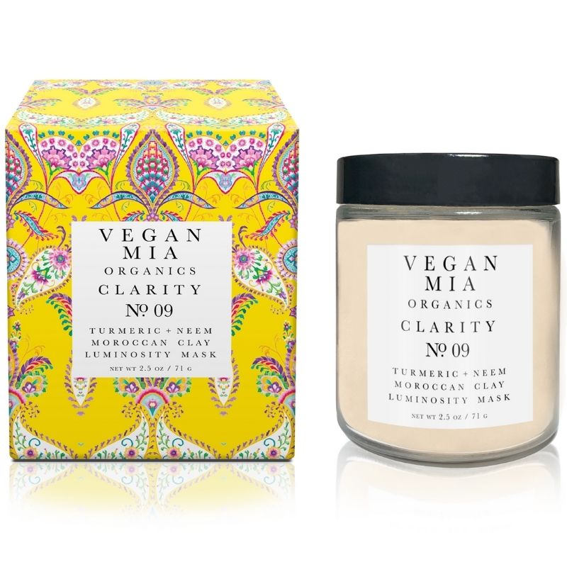 Vegan Mia: Clarity Turmeric &amp; Neem Moroccan Clay Mask