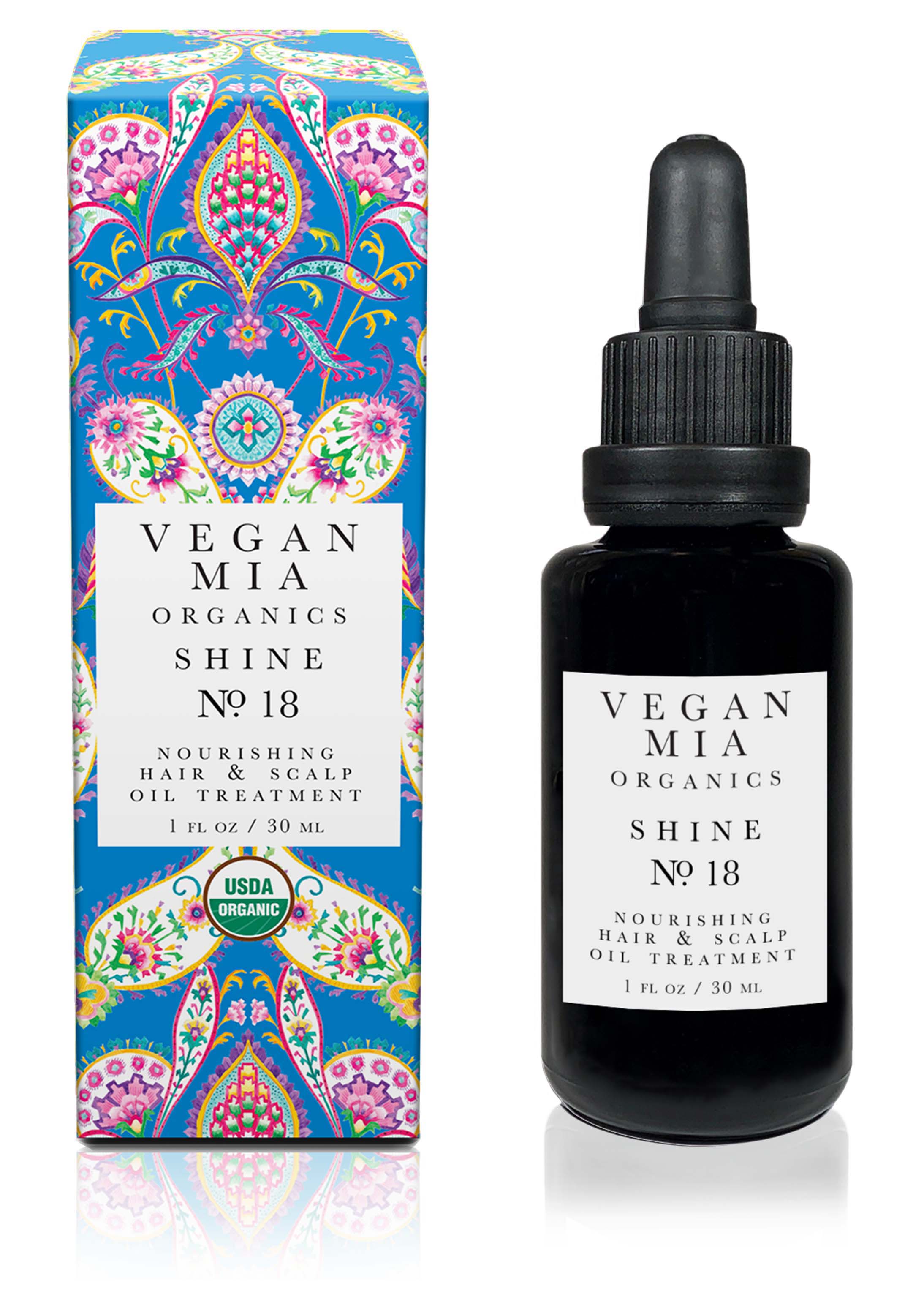 Vegan Mia: Shine Nourishing Hair and Scalp Oil Treatment