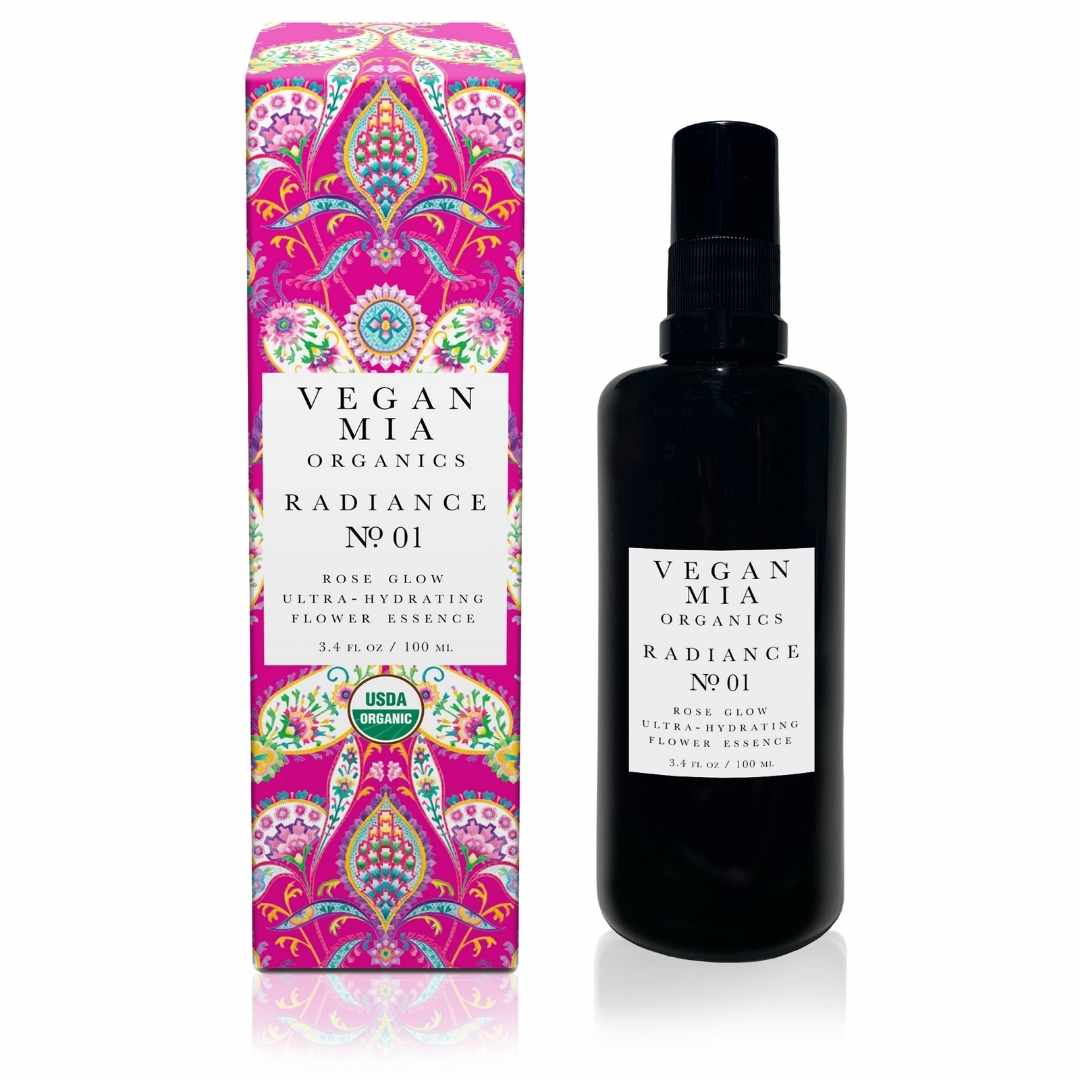 Vegan Mia: Radiance Rose Glow Ultra-Hydrating Flower Essence