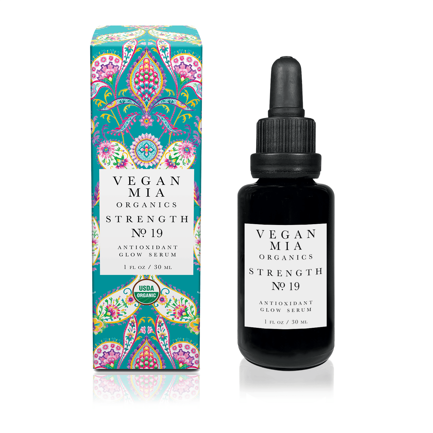 Strength Antioxidant Glow Serum - Vegan Mia Organics